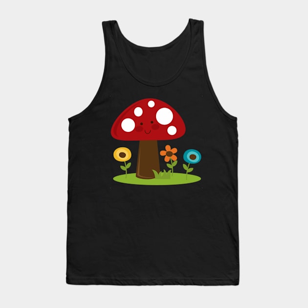 Mushroom 2A Tank Top by longford